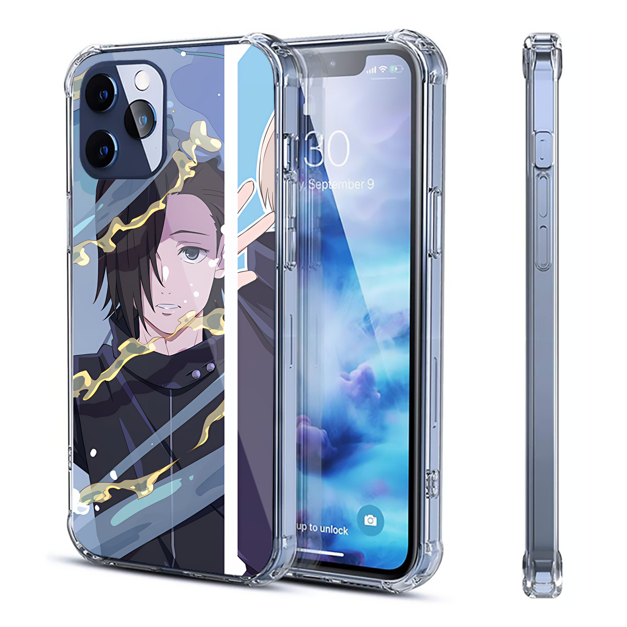 （画像用） SPY×FAMILY间谍家家酒 【iPhone 12シリーズ対応】透明スマホケース（クリアソフトケース）